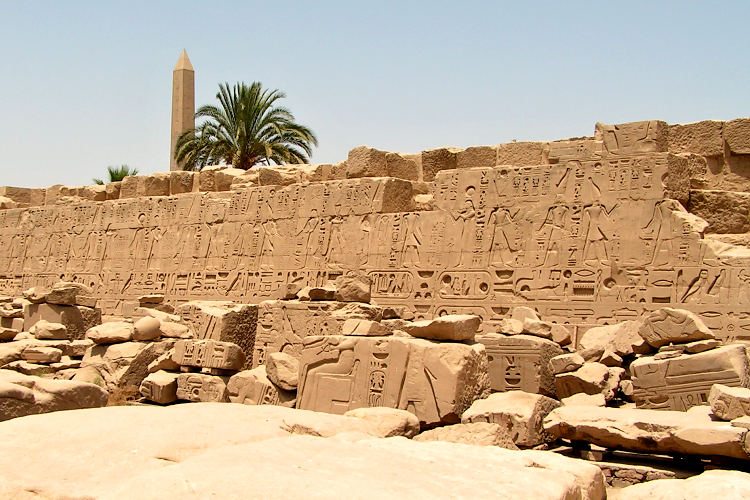 chrámový komplex v Karnaku