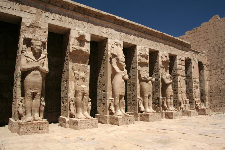 chrám v Karnaku